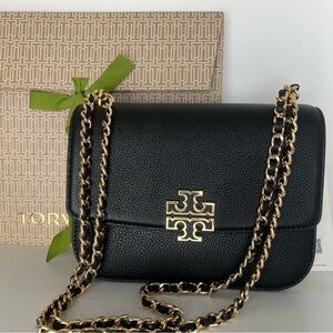 NWT Tory Burch Britten Small Adjustable Shoulder Bag